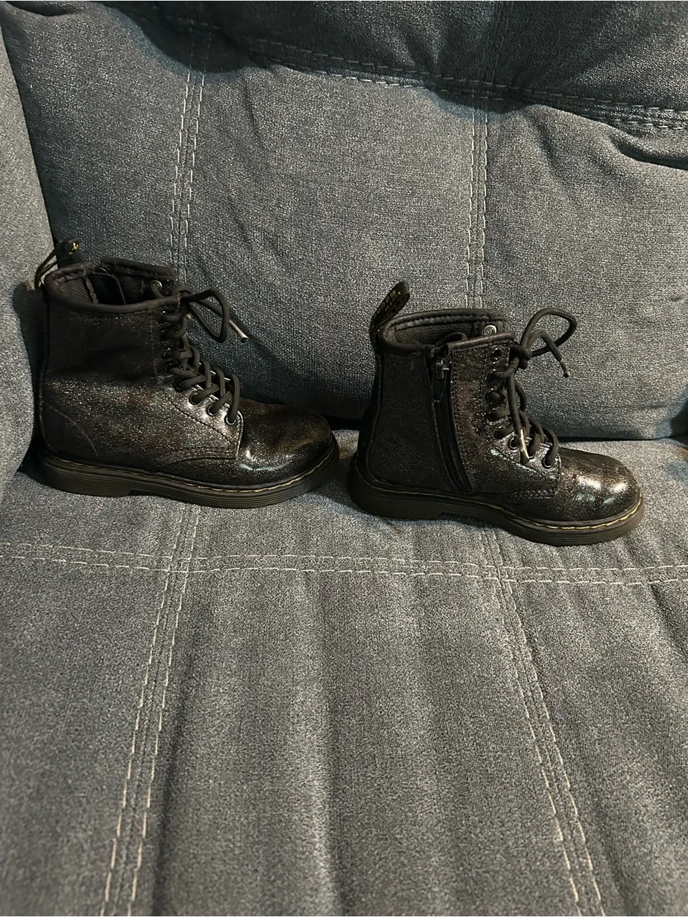 Dr. Martens shiny black