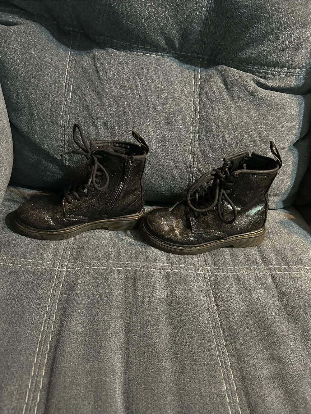 Dr. Martens shiny black