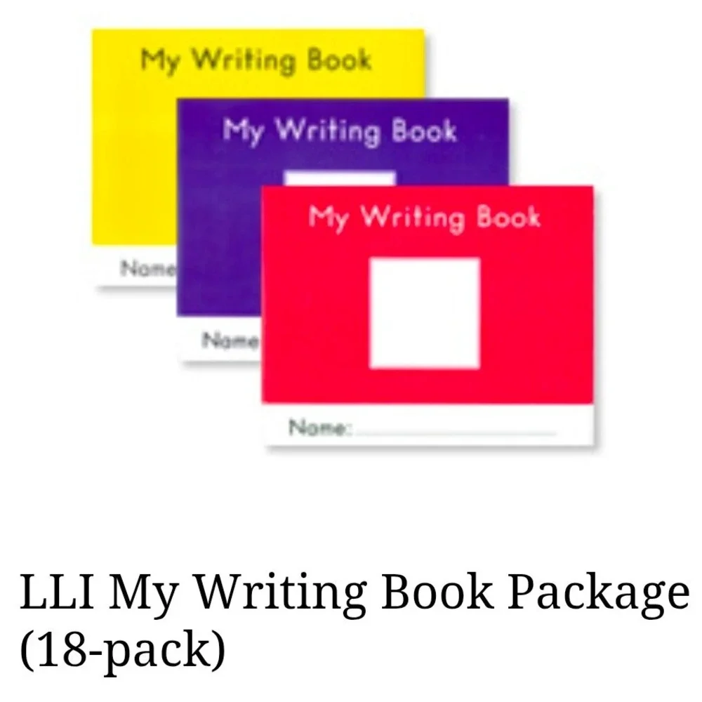 Fountas & Pinnell LLI My Writing Book Workbooks‎ 18 Pack Sealed Three Colors