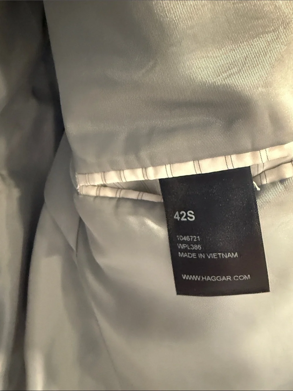 Haggar brand size