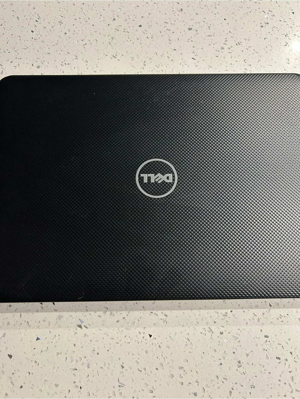 Dell black laptop