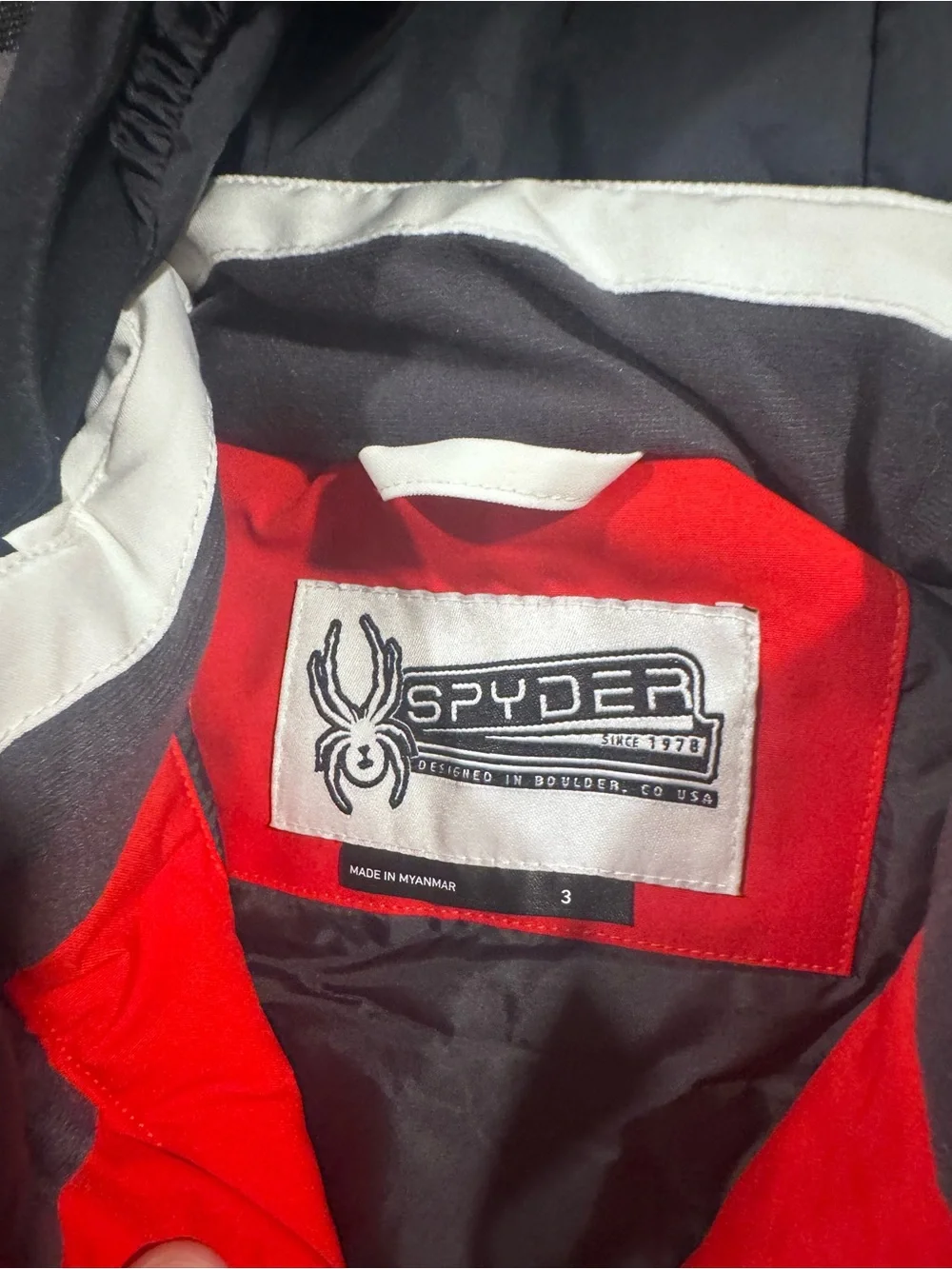 Spyder insulated ski