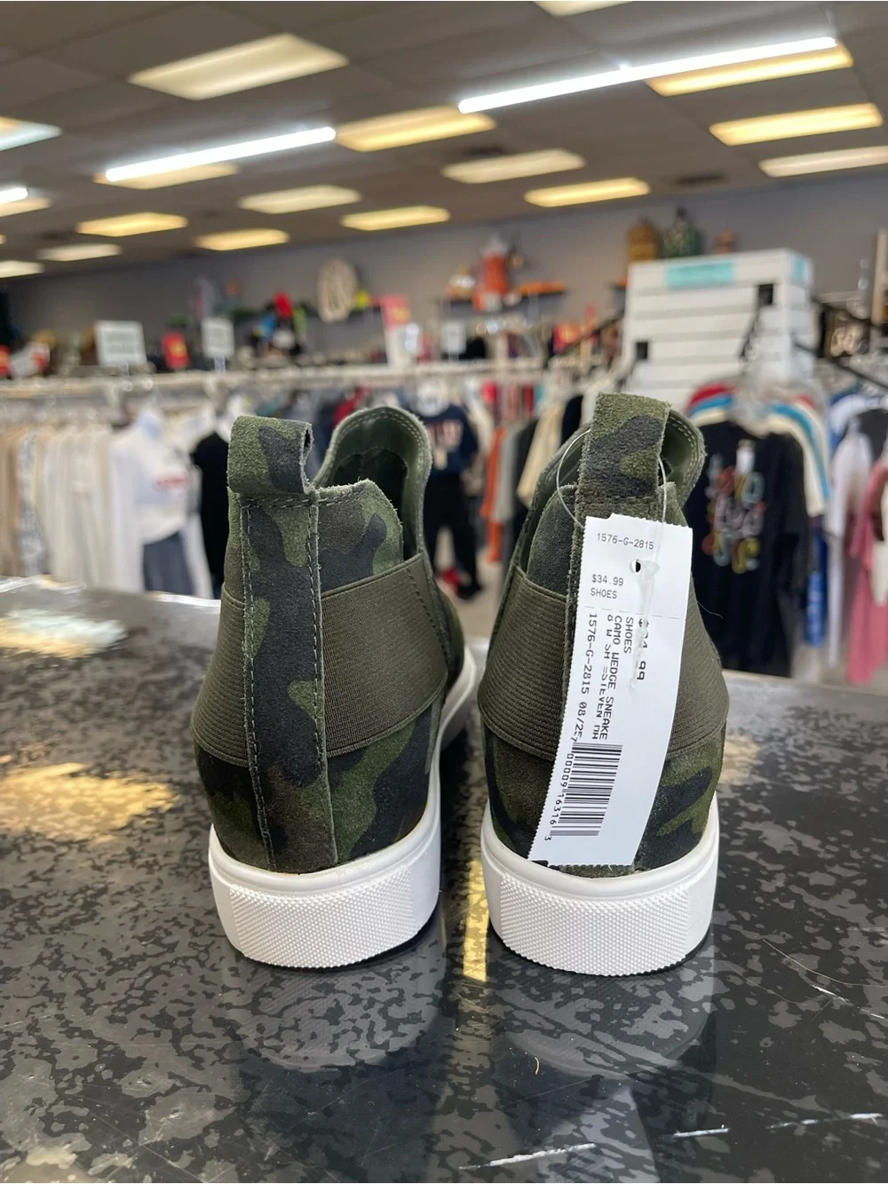 Steve Madden slip look