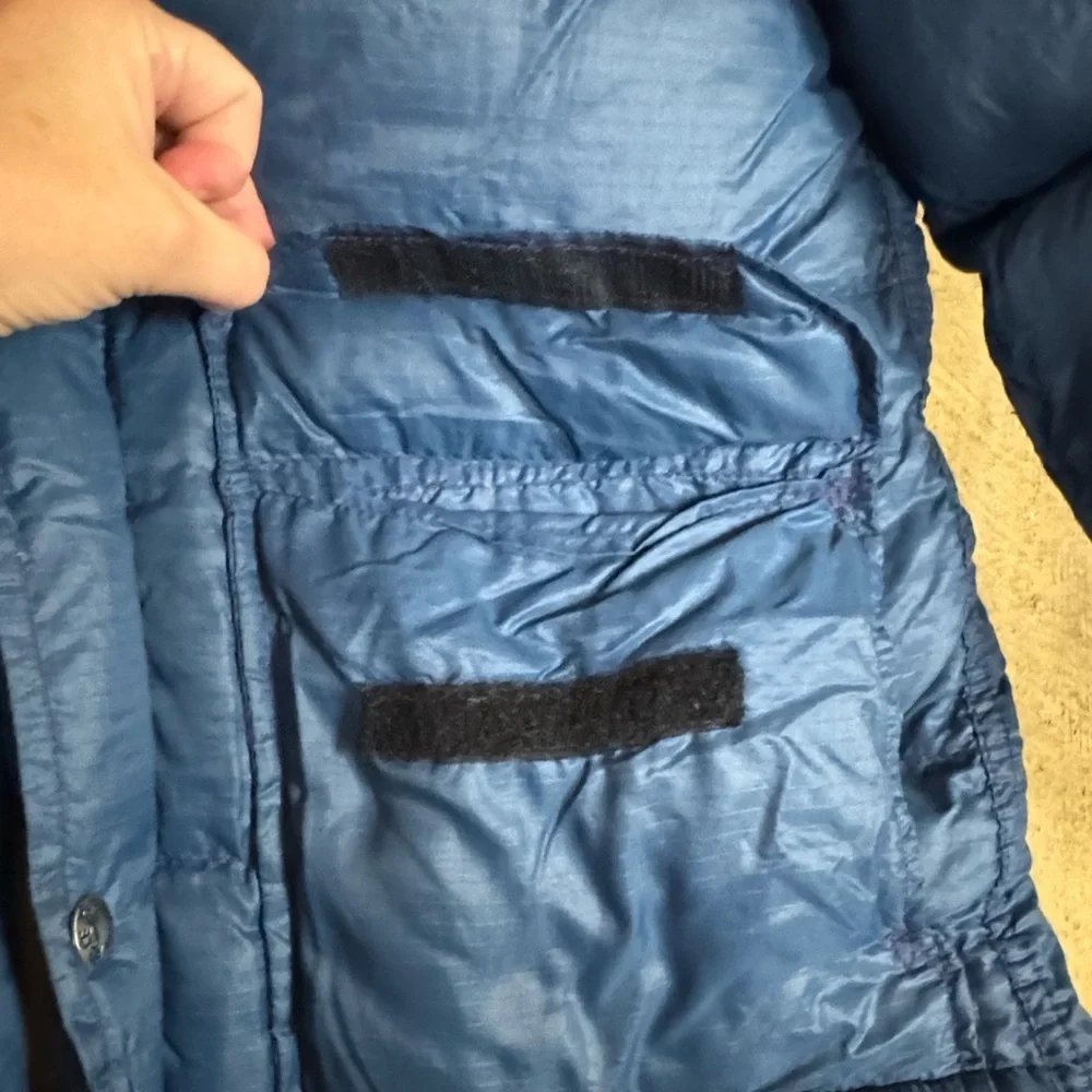 The North Face shoulder know hem