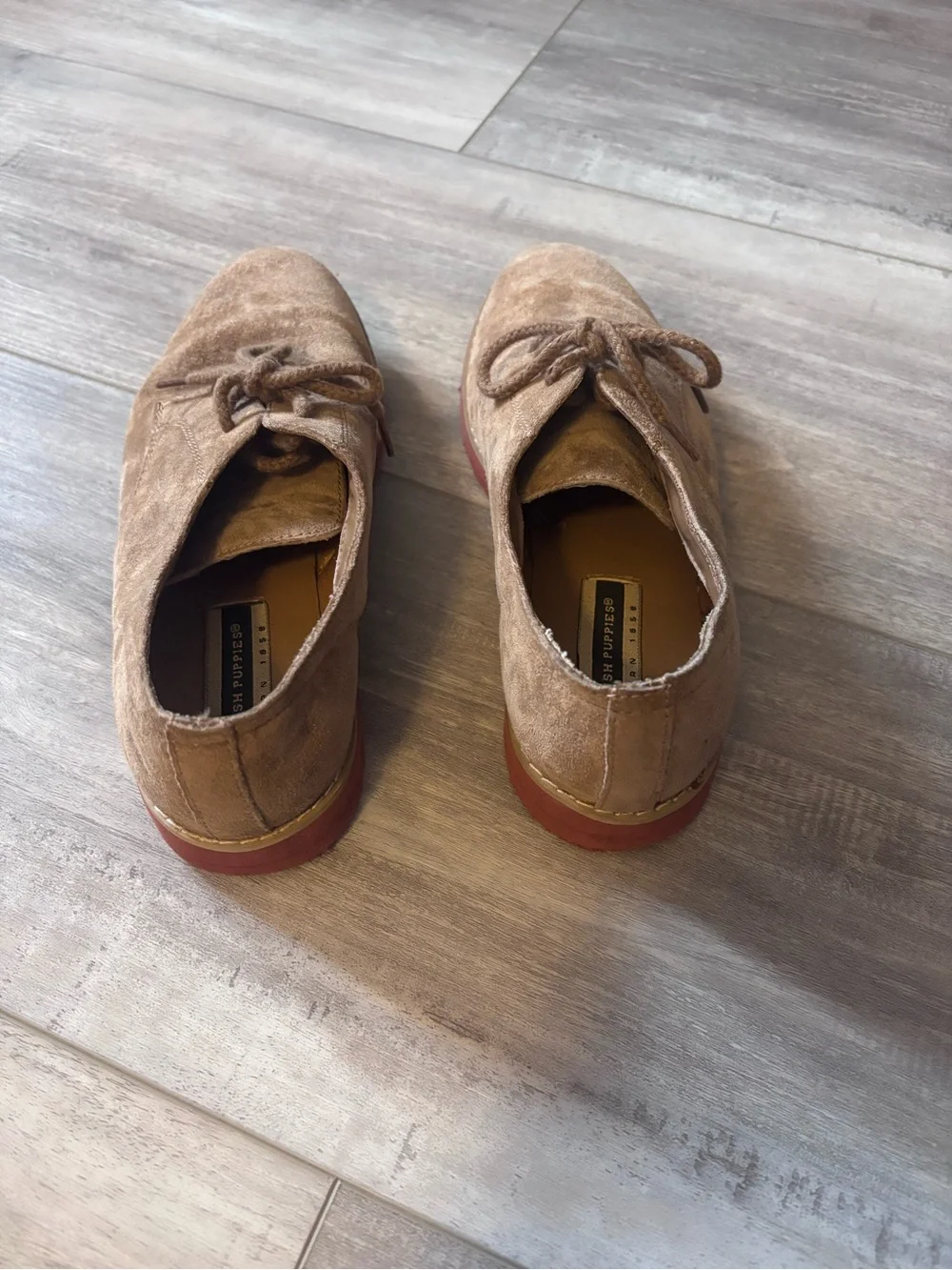 Hush Puppies soft brown