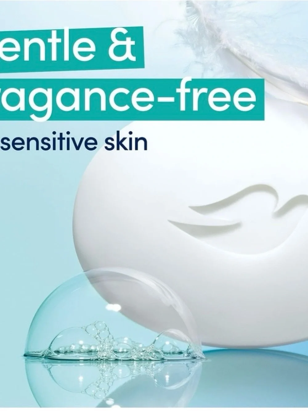 Dove sensitive moisturizing