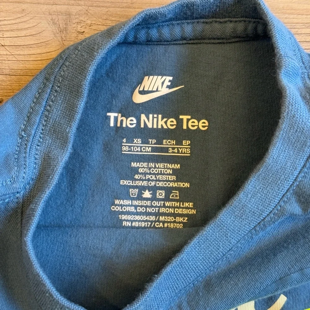 Nike blue shirt