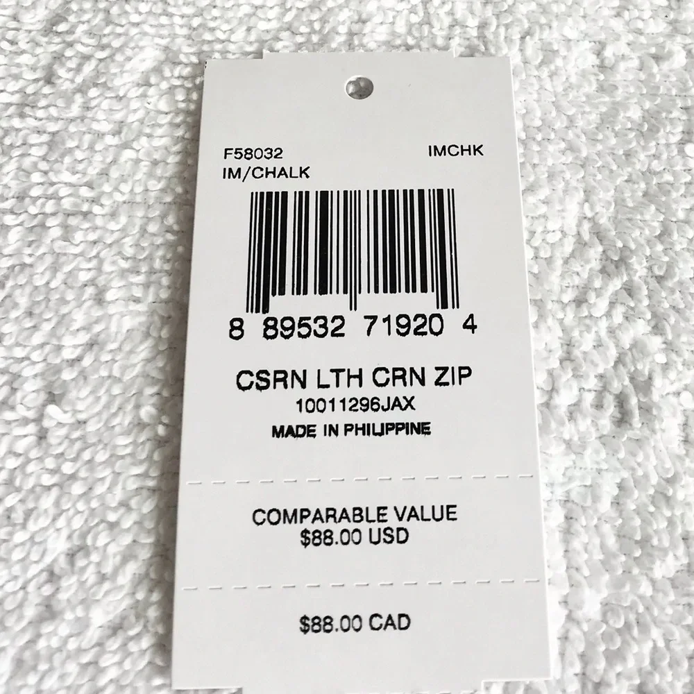 Coach crossgrain leather