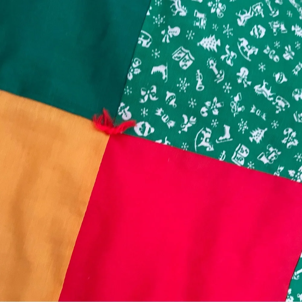Handmade vintage patchwork