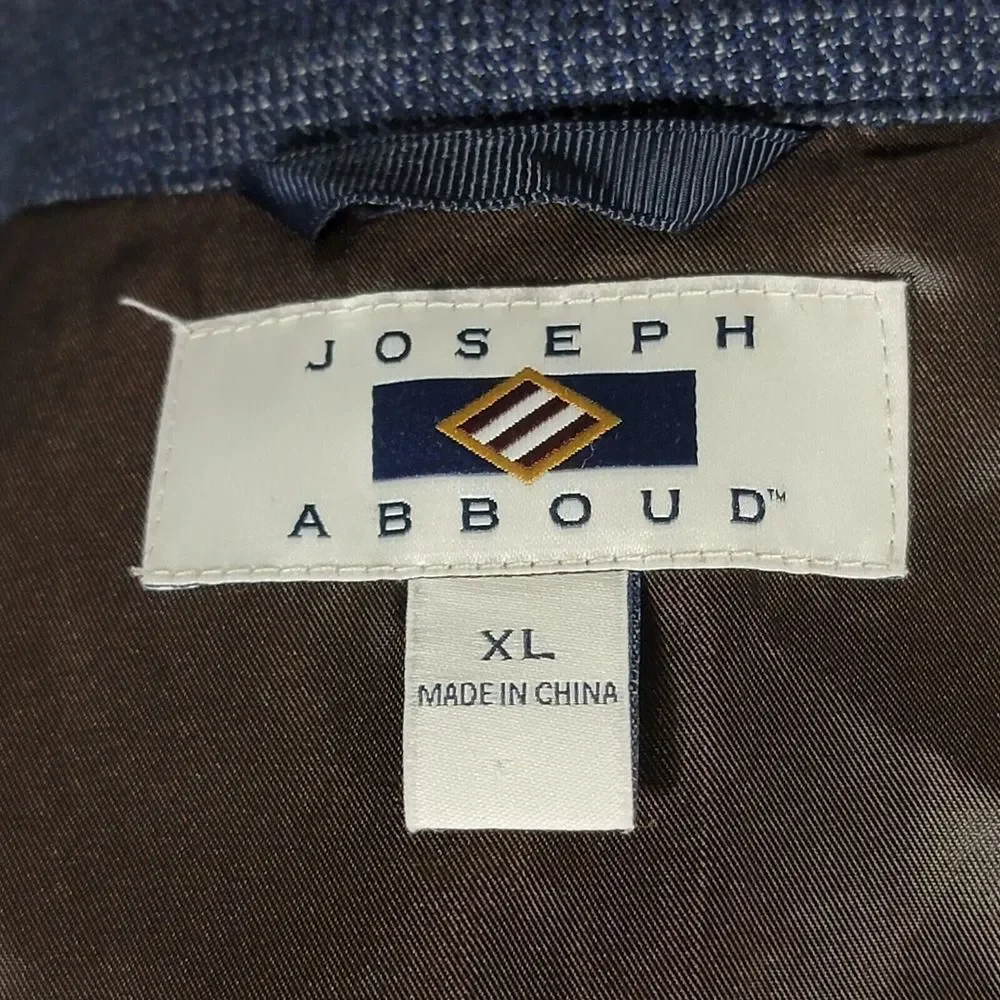 Joseph Abboud before completing