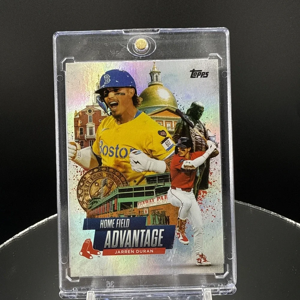 2025 Topps Series 2 Home Field Advantage Jaren Duran Case Hit Red Sox #HA-24