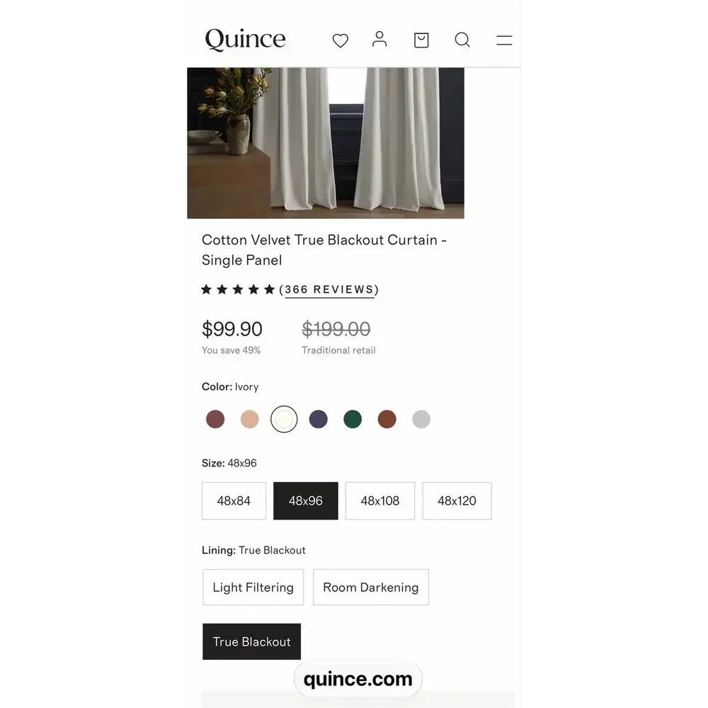 Quince brand new