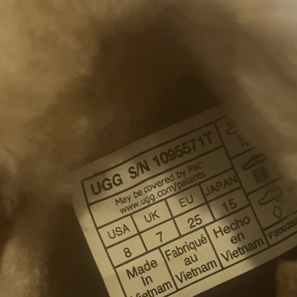 UGG gently worn