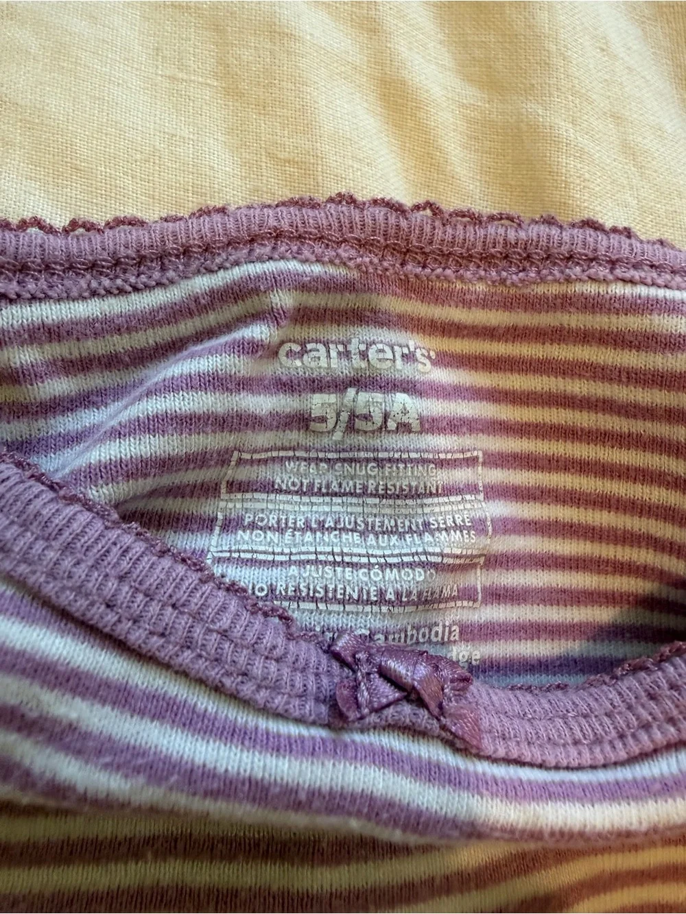 Carters soft striped