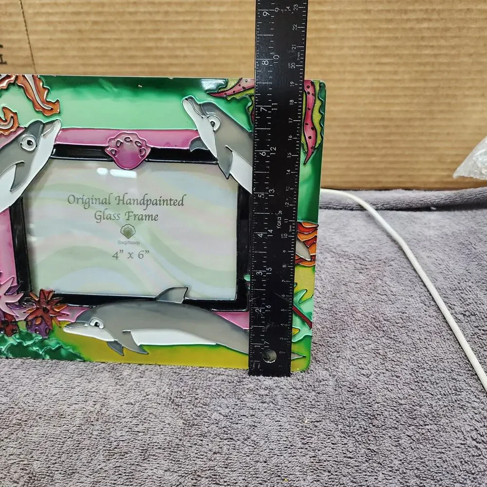 Unbranded handpainted glass