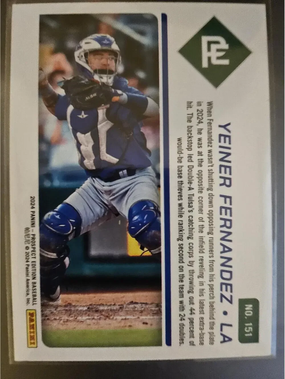 Panini 2024 prospect