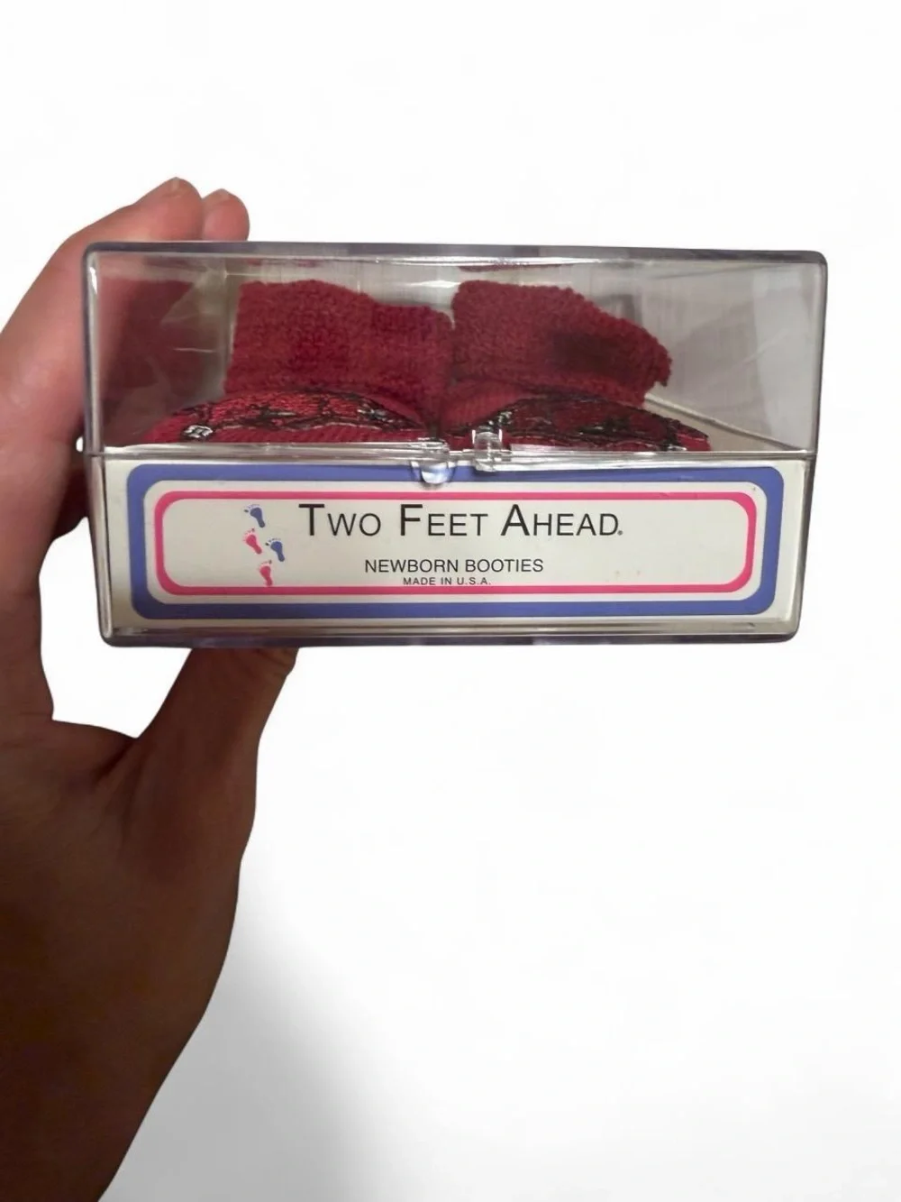 Two Feet Ahead soft red