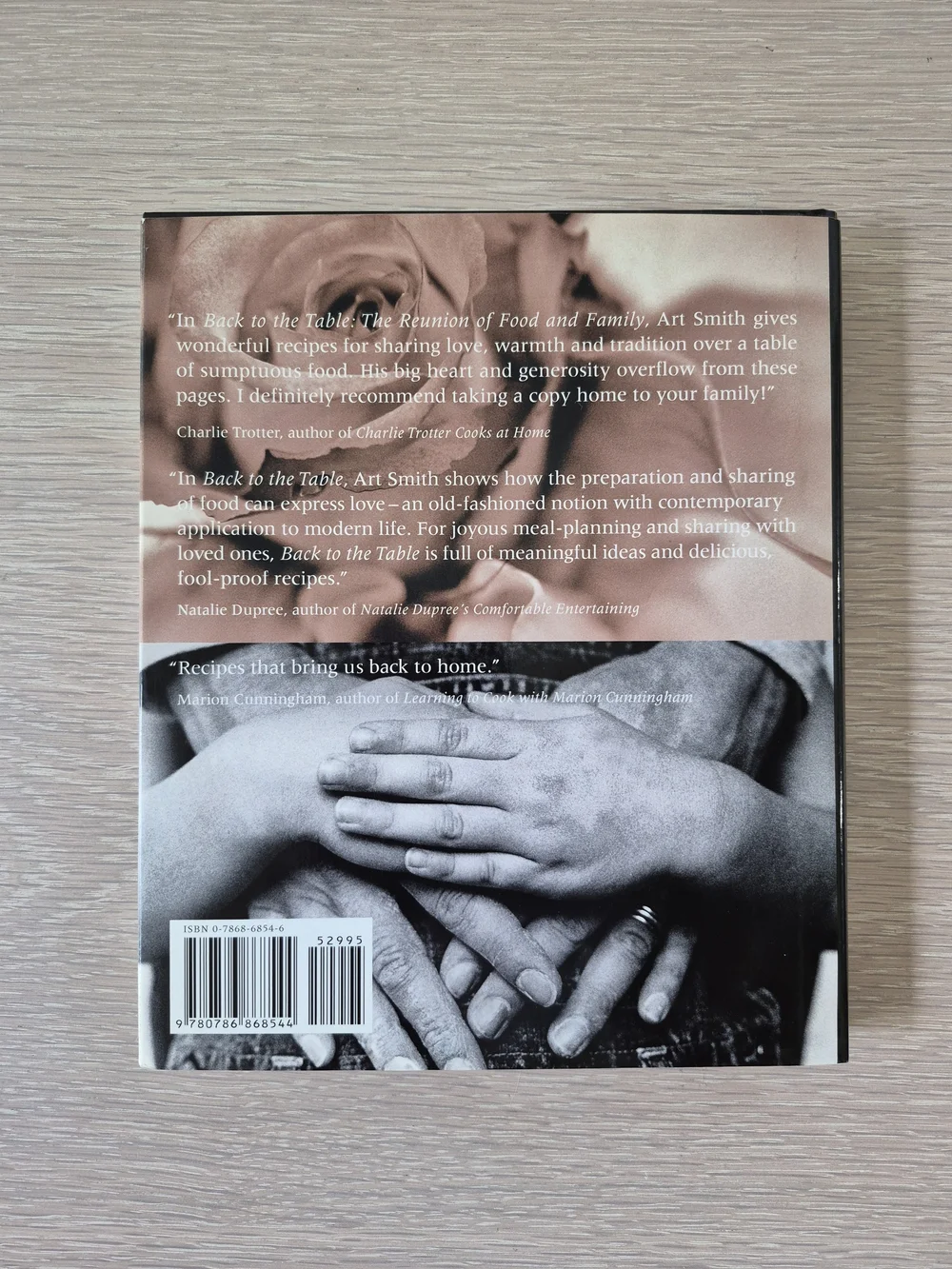 ART SMITH cookbook back