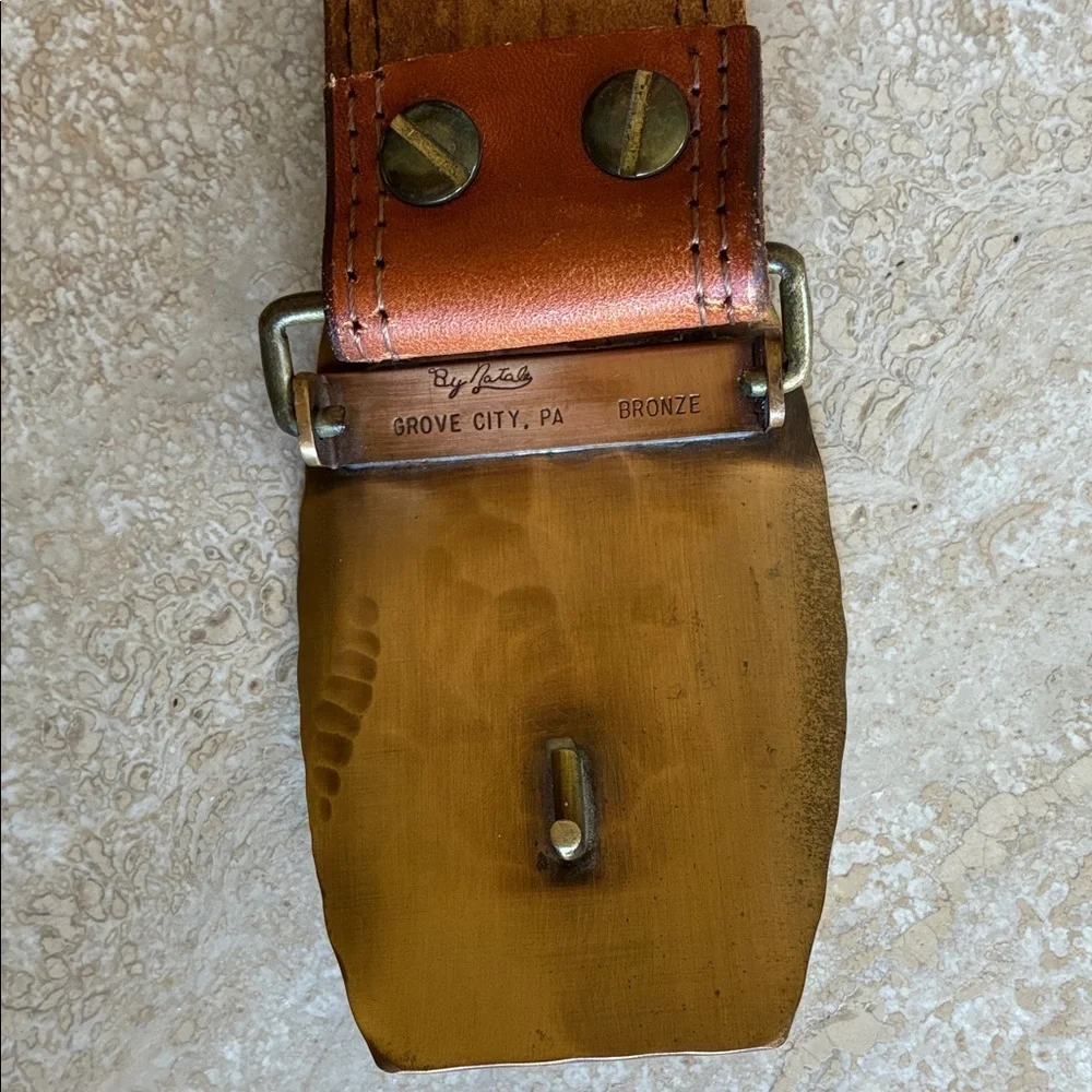 Natale brown leather