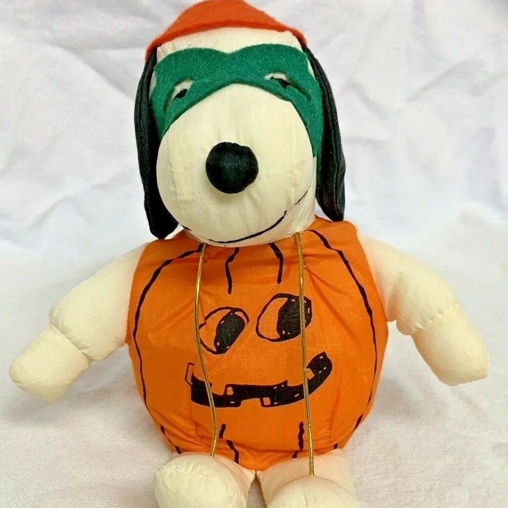 Peanuts Halloween SNOOPY PUMPKIN COSTUME MASK 6