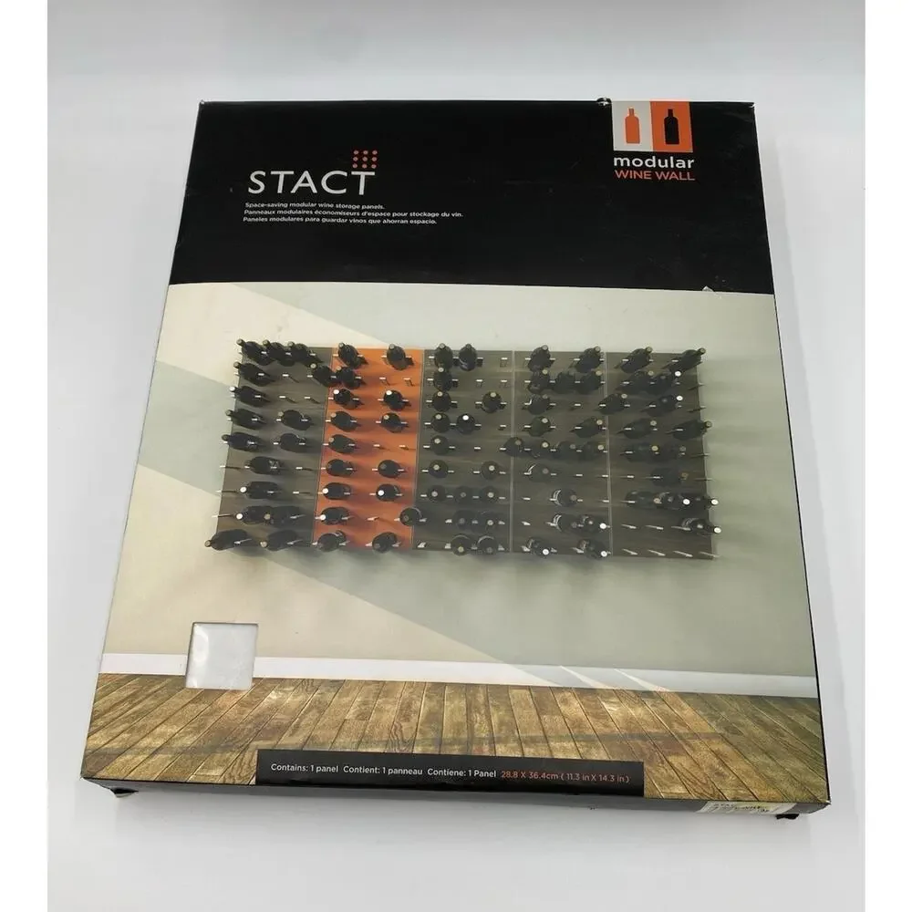 Stact wine wall