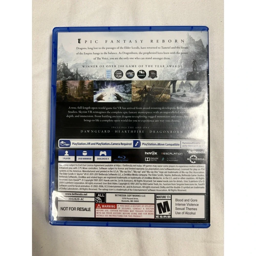N/A skyrim vr