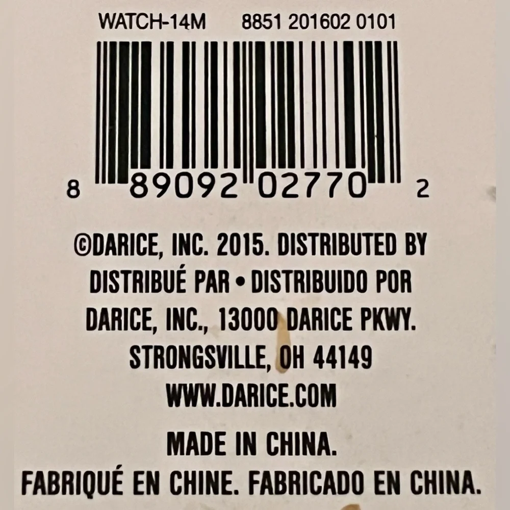 Darice men black