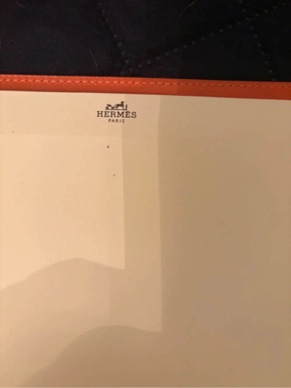 Hermes sleek orange