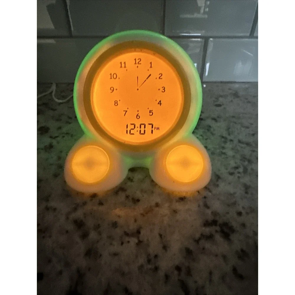 Onaroo Teach Me Time TMT081-US‎ Talking ALARM CLOCK & Nightlight. WORKS GREAT!!