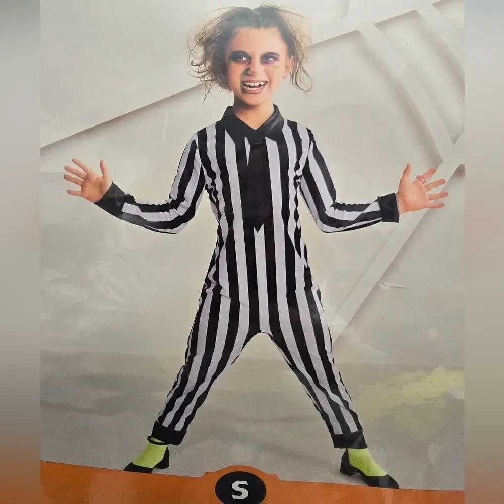 Beetlejuice kids striped