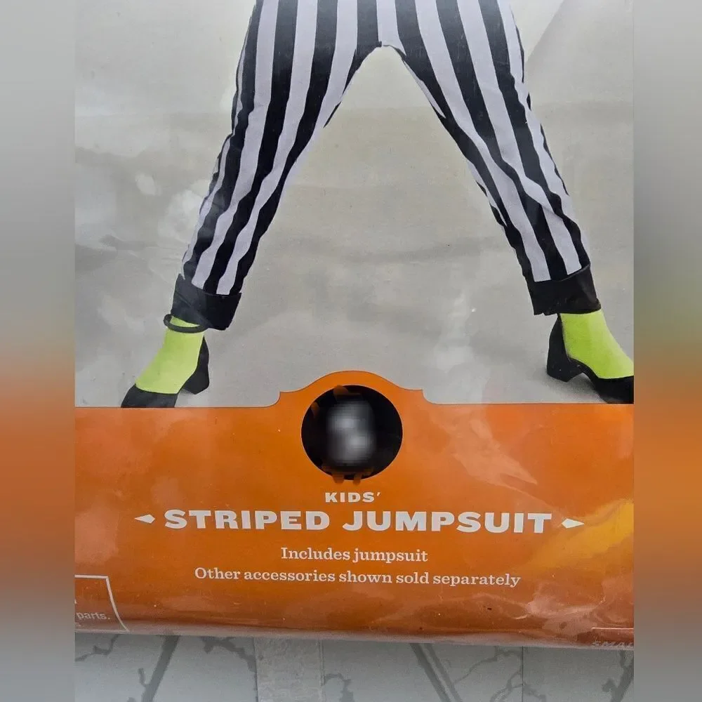 Beetlejuice kids striped