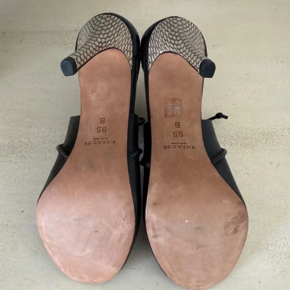 Coach sophisticated leather