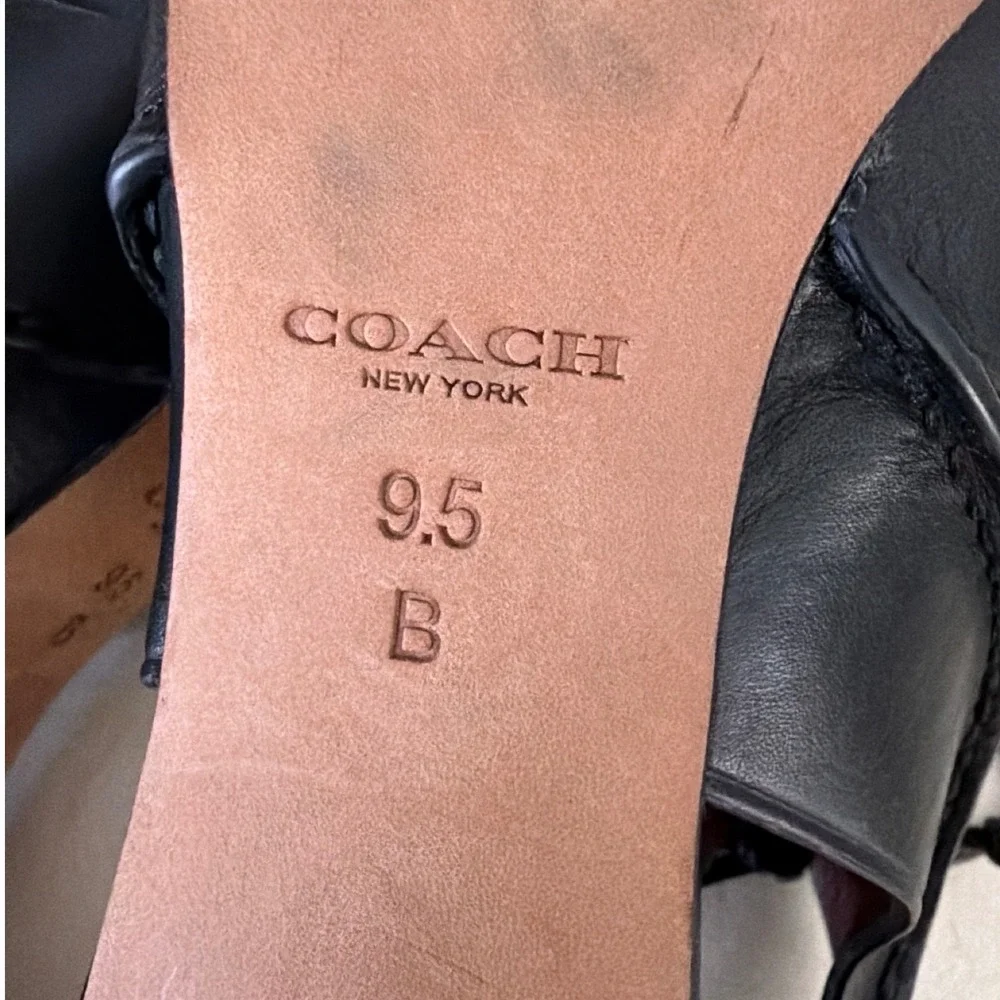 Coach sophisticated leather