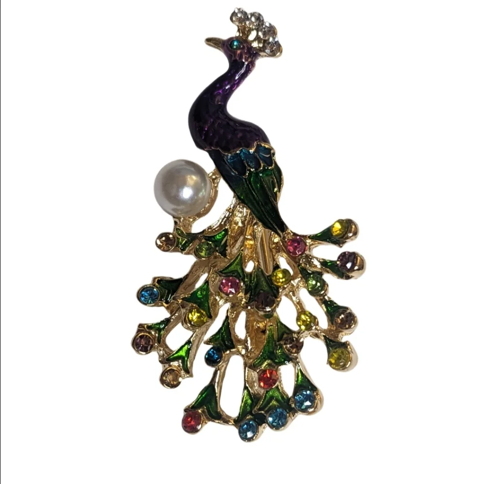 N/A colorful peacock