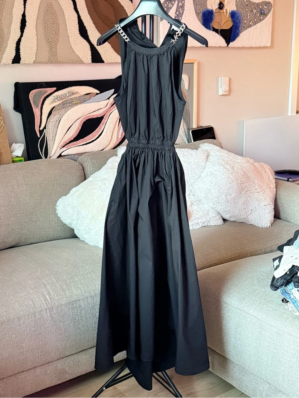 Michael Kors sleeveless midi