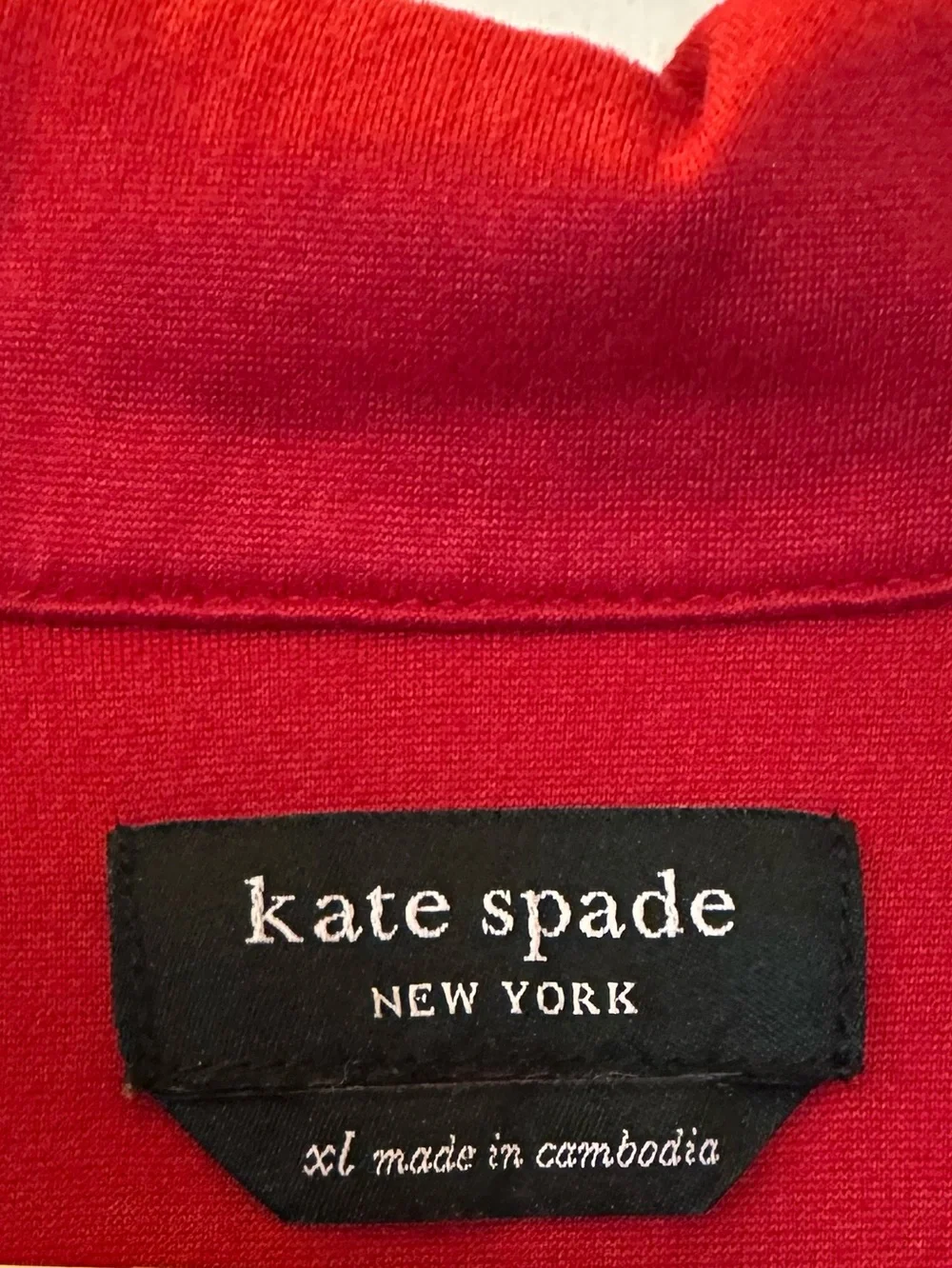kate spade soft red