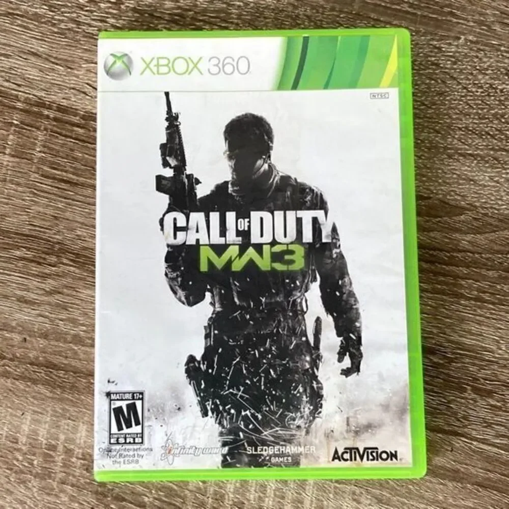 Call of Duty Modern‎ Warfare 3 Xbox 360 Game Disc Case Video Game