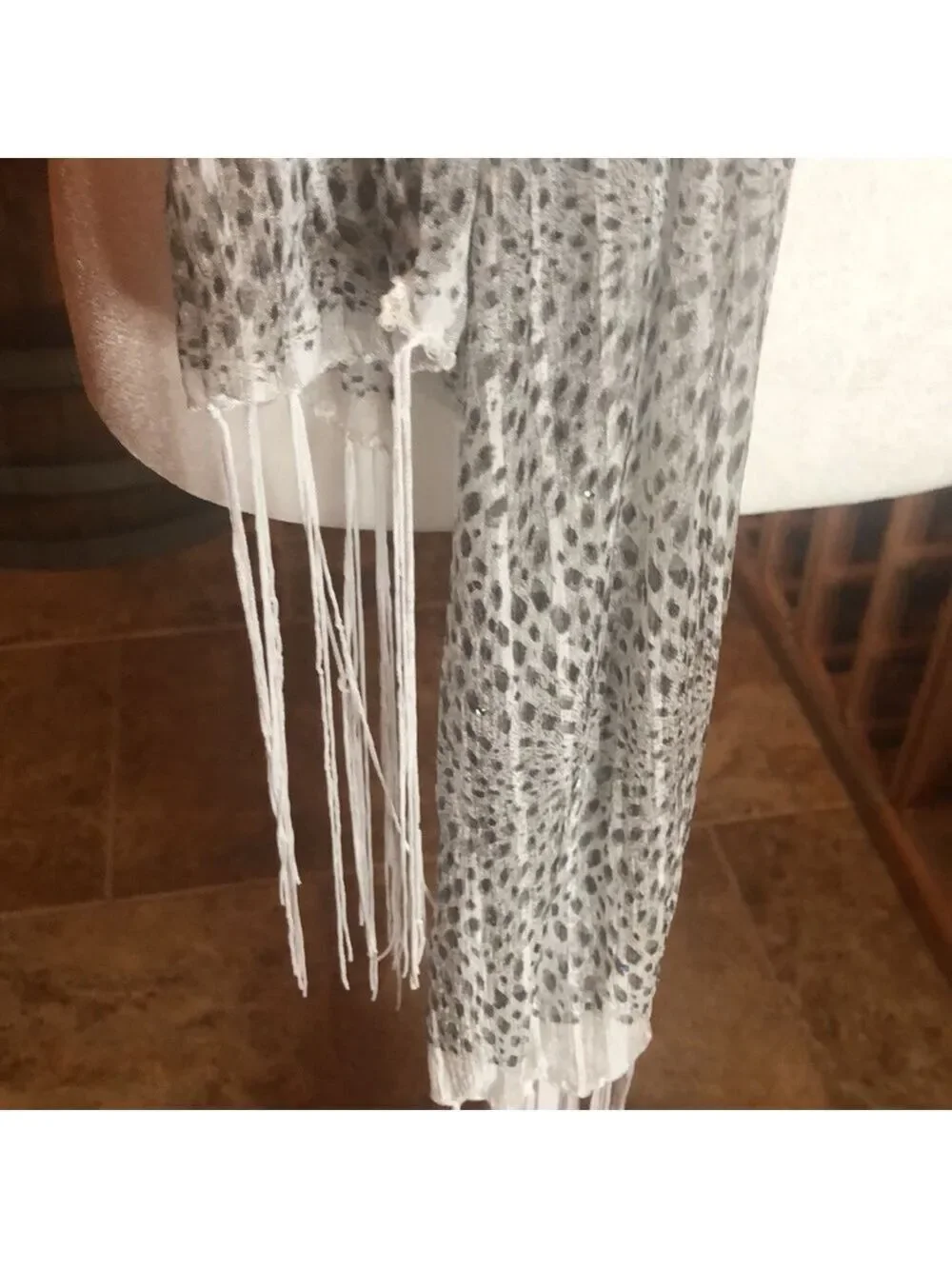 N/A scarf grey