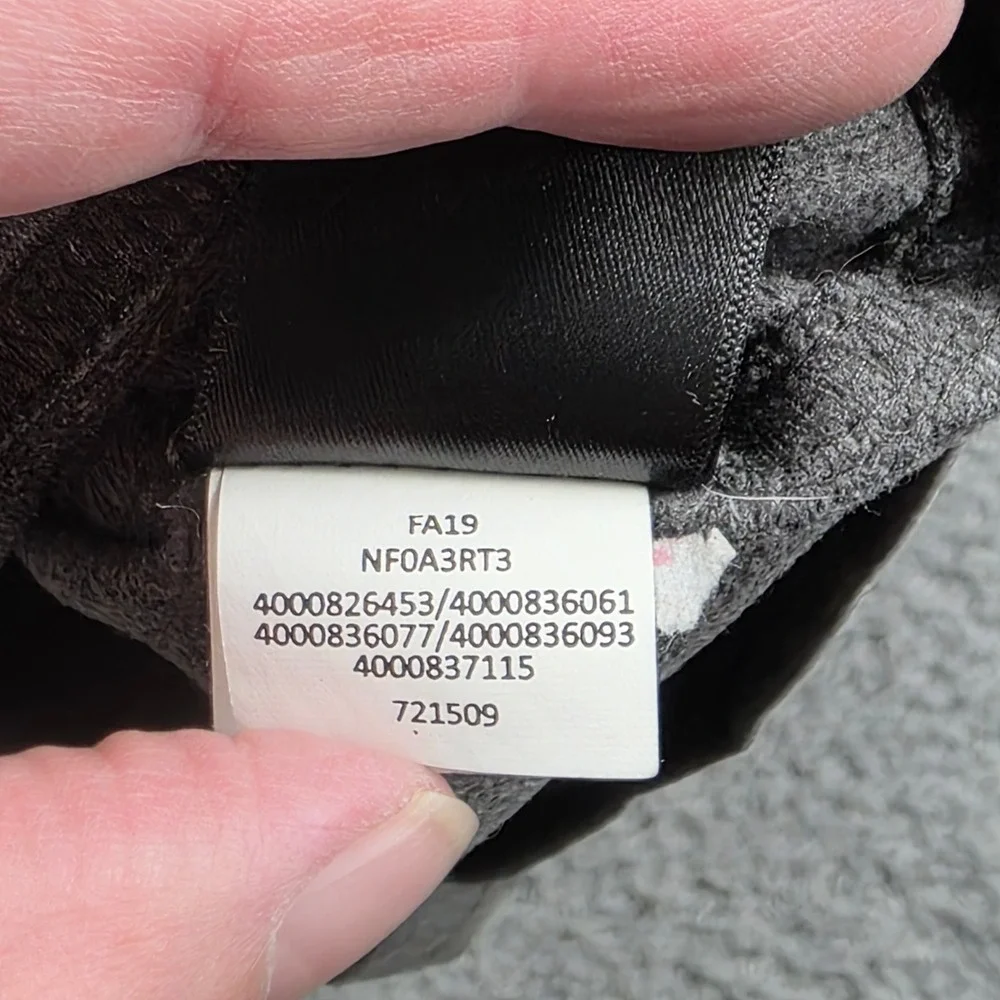 The North Face measurements pit