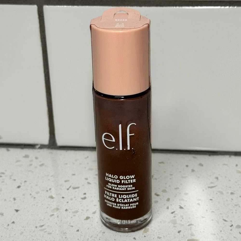 e.l.f. Halo Glow Liquid Filter 8.5 Rich Glow Booster 1.06oz‎ New Sealed