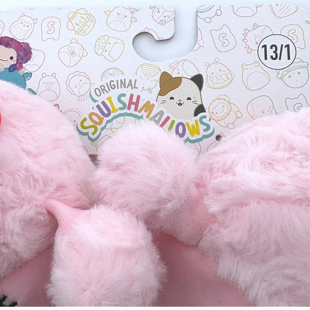Squishmallows plush slippers