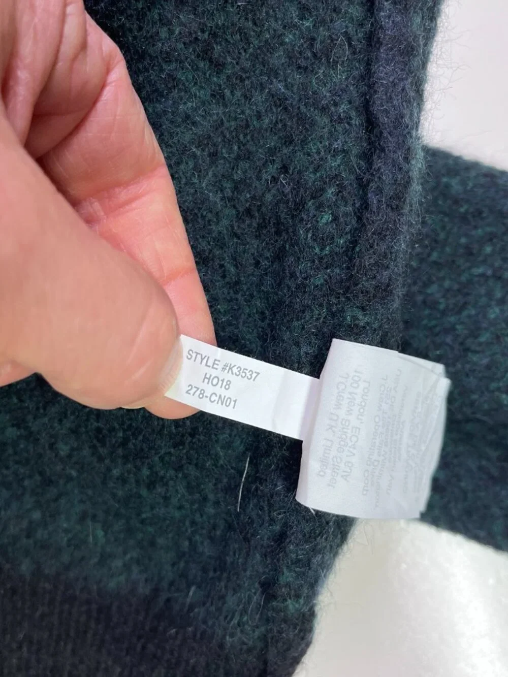 J. Crew gently pre