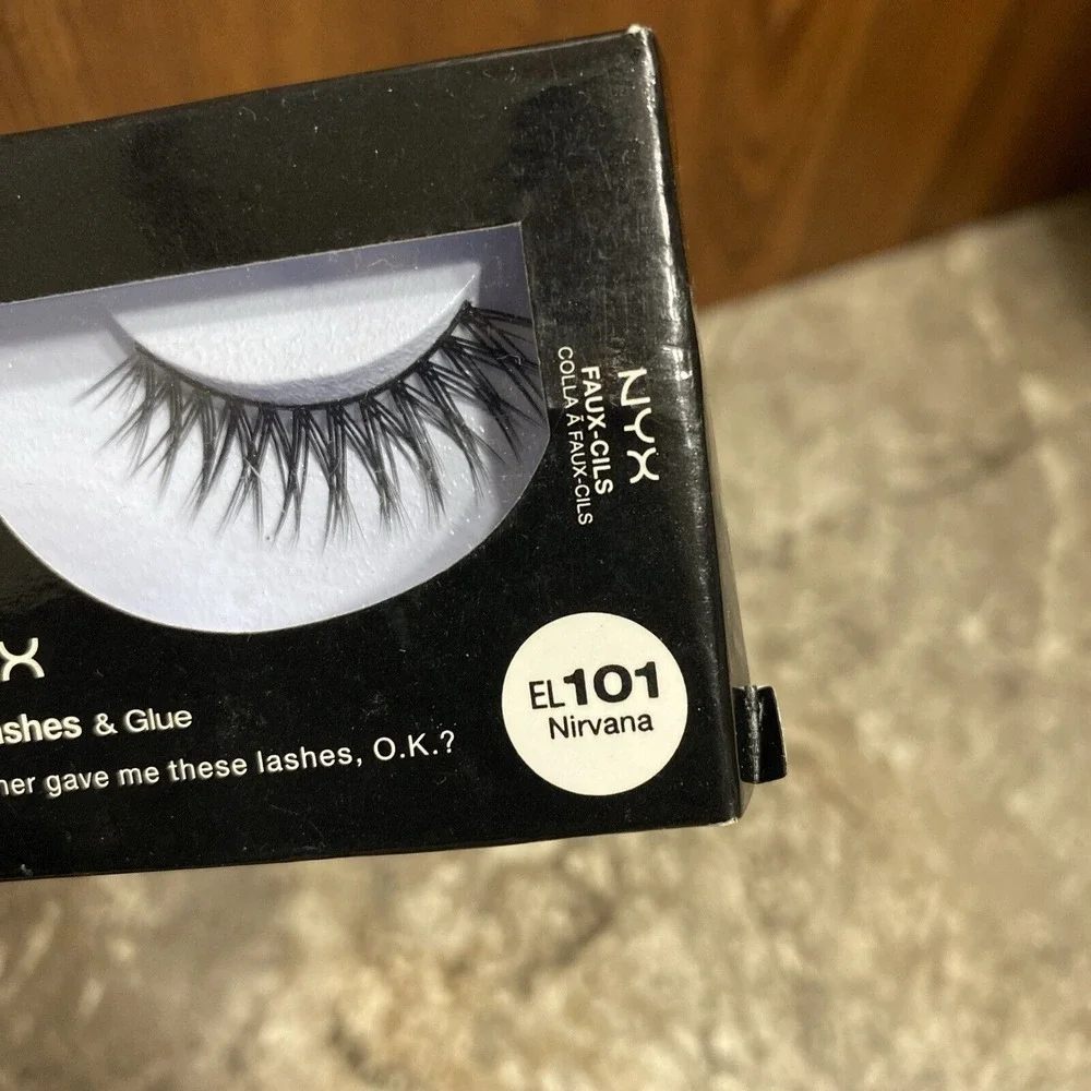 NYX makeup eyelashes