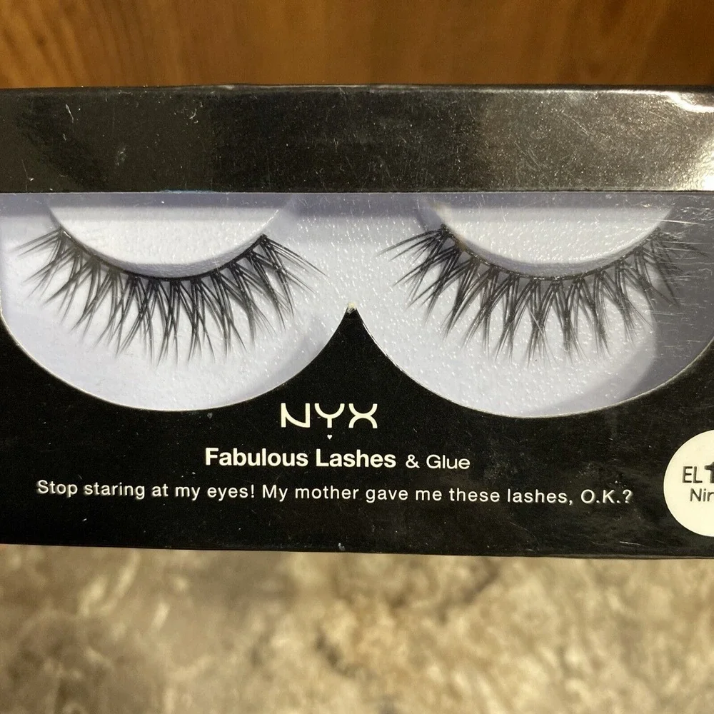 NYX makeup eyelashes