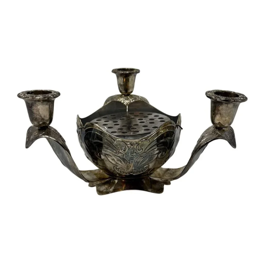 Unmarked this silverplate