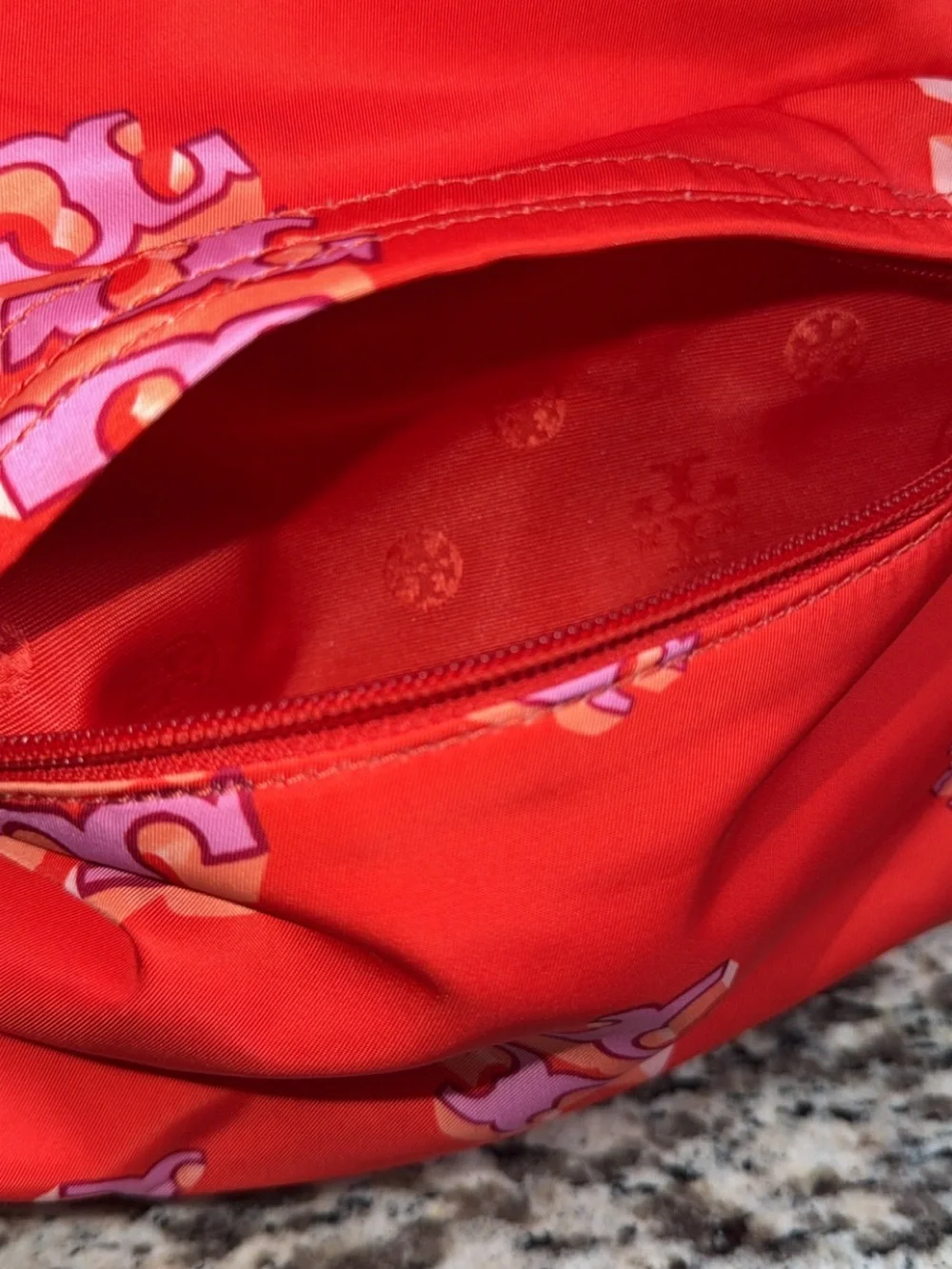 Tory Burch vibrant red