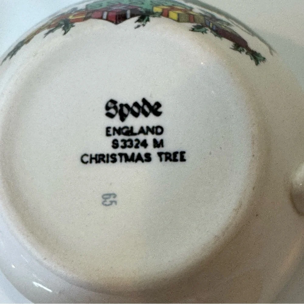Spode teacup saucer