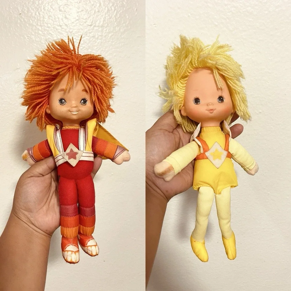 Vintage 1983 Rainbow Brite LaLa Orange & Canary‎ 10
