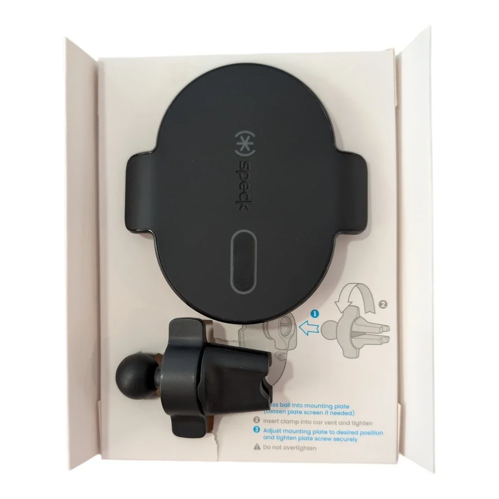 E2-O Speck Car Vent Mount for Magsafe‎ w/ ClickLock - Black