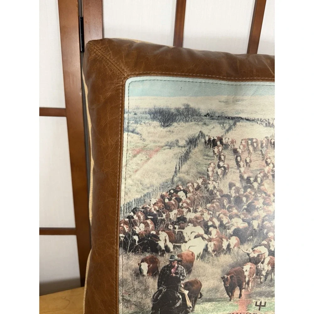 N/A western leather